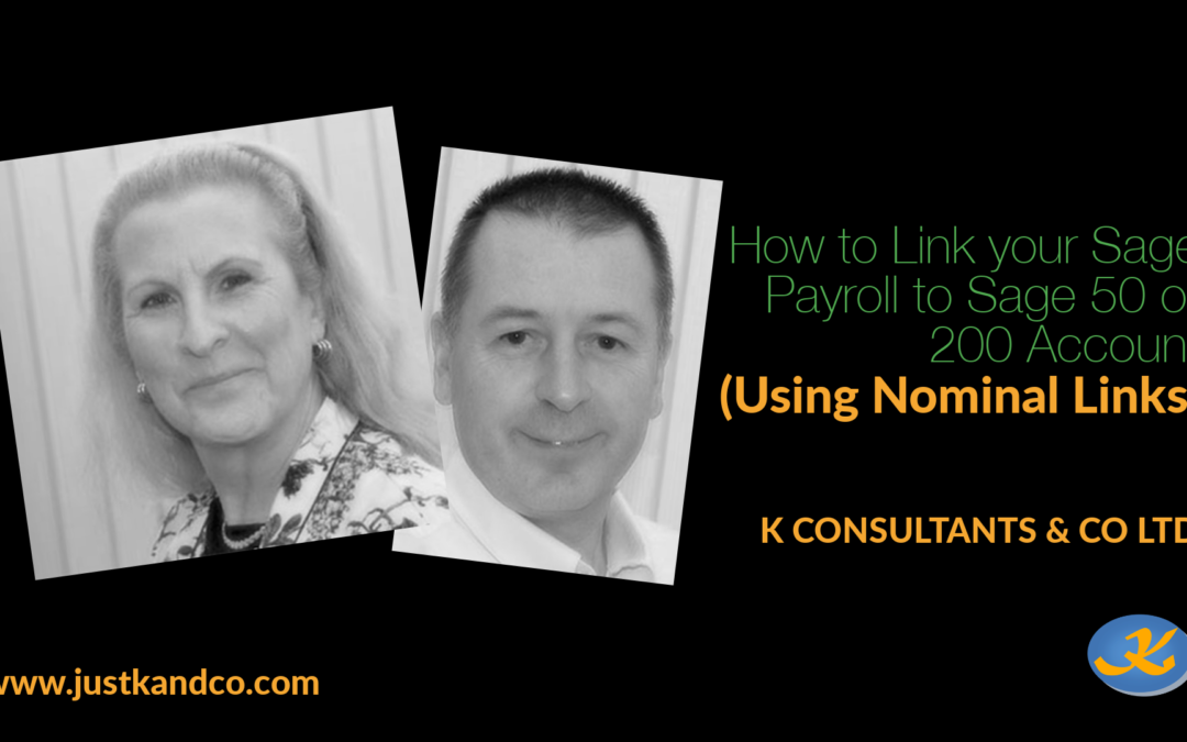 How to Link your Sage Payroll to Sage 50 or 200 Accounts (Using Nominal Links)